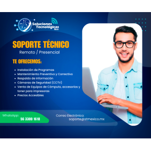 Soporte Técnico Presencial / Remota